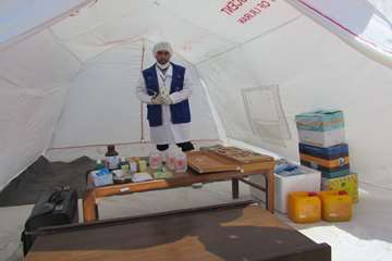 گزارش تصویری: برگزاری مانور زلزله روستای بیاض ( شهرستان انار)